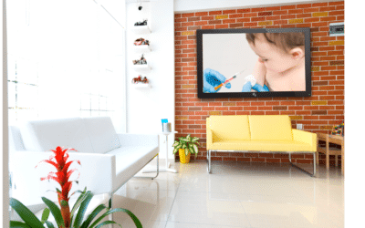 Choisir la taille d’écran idéale pour votre salle d’attente : Guide pratique